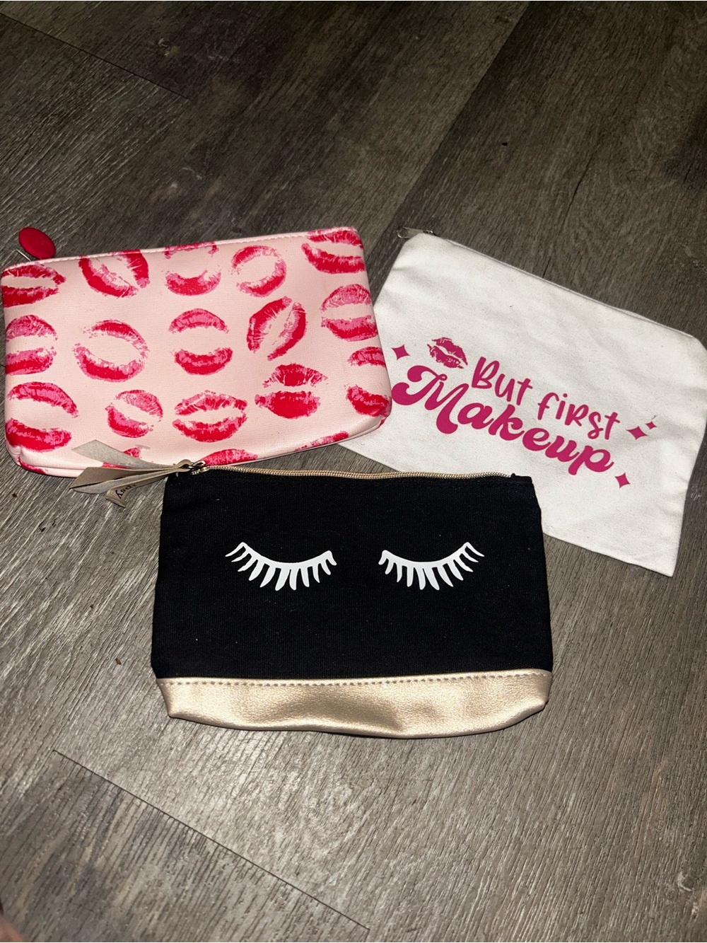 Set of Ipsy Makeup bags NWOT